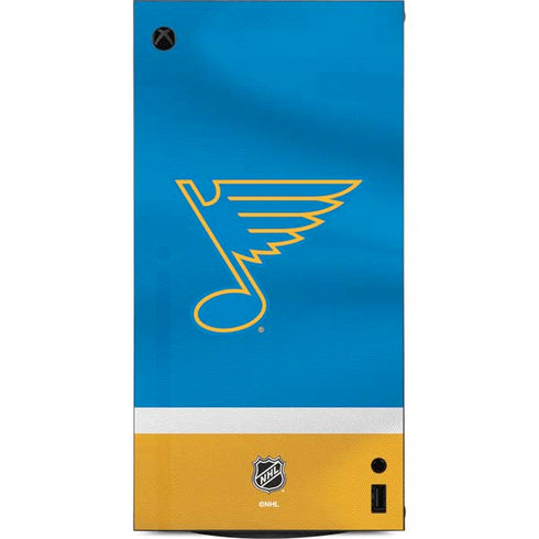 NHL St. Louis Blues Jersey XBox Series X Digital Edition Console Skin
